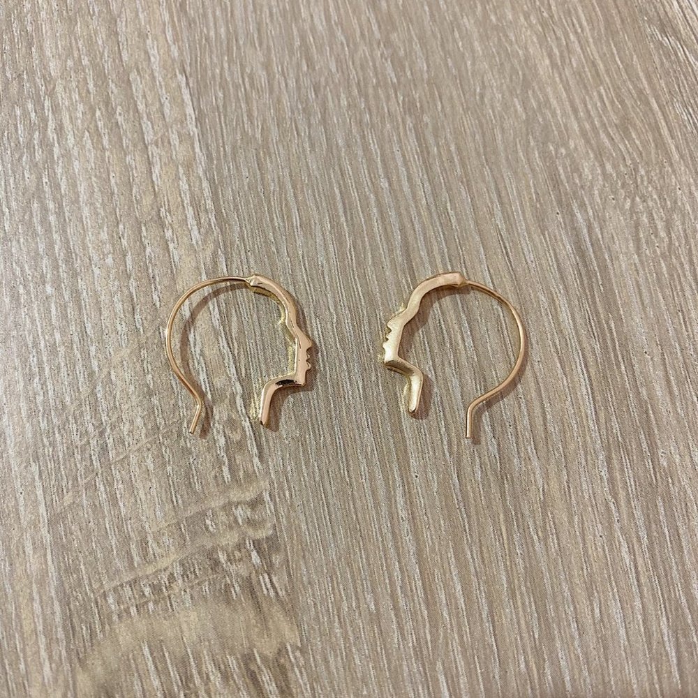 Brand new abstract earrings